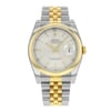 Front Full View Of Rolex 116203 SSJ Stainless Steel Watch Display Model Condition {Product Condition}
