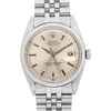 Up Close Front Facing Picture Of Rolex 1601 Stainless Steel Watch Pre Owned Condition