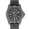 Up Close Front Facing Picture Of Breitling M3239010/BF04-153S Stainless Steel Watch Pre Owned Condition