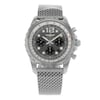 Front Full View Of Breitling A2336035-F555-152A Stainless Steel Watch Display Model Condition {Product Condition}