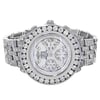 Front Full View Of Breitling A44355 Stainless Steel Watch Pre Owned Condition {Product Condition}