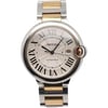 Front Full View Of Cartier 3001 Stainless Steel Watch Pre Owned Condition Good