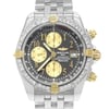 Up Close Front Facing Picture Of Breitling B13356 Stainless Steel Watch Pre Owned Condition