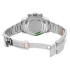 Back View Of Solid Back Case And Open White Gold Band Of Rolex 116509-0072 Watch Unworn Condition