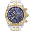 Up Close Front Facing Picture Of Breitling C13356 Stainless Steel Watch Pre Owned Condition