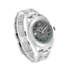 View Of Opposite Crown Facing Side Of Rolex 126300 Stainless Steel Watch Unworn Condition
