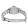 Back View Of Solid Back Case And Open Stainless Steel Band Of Omega  2511.80.00 Watch Pre Owned Condition