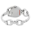 Back View Of Snap Back Case And Open Stainless Steel Band Of Gucci YA139506 Watch Pre Owned Condition
