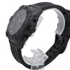 View Of Crown Facing Side Of Luminox XS.3581.BO Carbonox Watch Pre Owned Condition