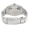 Back View Of Solid Back Case And Closed Stainless Steel Band Of Rolex 126300 Watch Pre Owned Condition