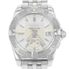 Up Close Front Facing Picture Of Breitling A3733011/G706-SS Stainless Steel Watch Display Model Condition