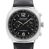 Up Close Front Facing Picture Of Panerai PAM00288 Stainless Steel Watch Pre Owned Condition