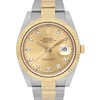 Up Close Front Facing Picture Of Rolex 126333 Stainless Steel Watch Pre Owned Condition