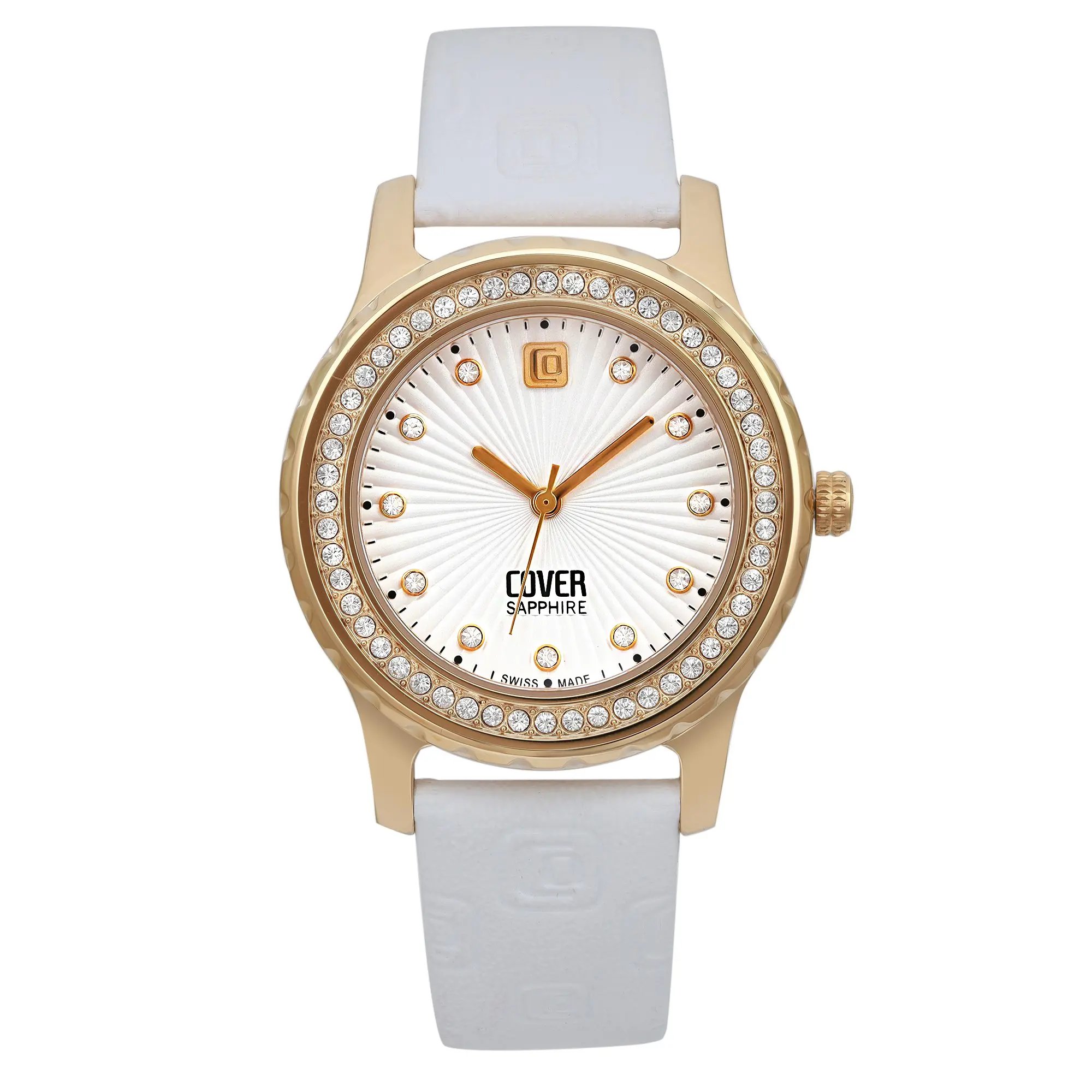 Front Full View Of COVER  CO154.07 Stainless Steel Watch Display Model Condition Excellent