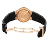 Back View Of Screwback Back Case And Open Gold,Rubber Band Of Bvlgari SD 38 G Watch Pre Owned Condition