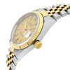 View Of Crown Facing Side Of Rolex 16233 Stainless Steel Watch Pre Owned Condition