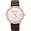 Front Full View Of Girard-Perregaux 49527-52-131-BK6A Rose Gold Watch Pre Owned Condition {Product Condition}