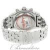 Back View Of {Caseback} Back Case And Closed Stainless Steel Band Of Breitling AB041012/BA69-383A Watch Display Model Condition