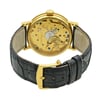 Back View Of {Caseback} Back Case And Closed Leather Band Of Breguet 7027 Watch Pre Owned Condition