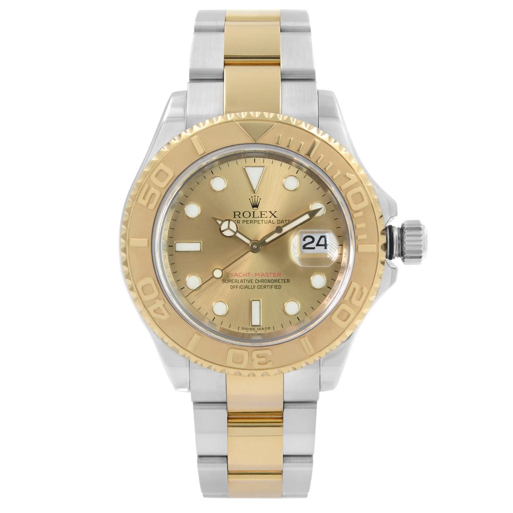 Front Full View Of Rolex 11623 CH Stainless Steel,Gold 18kt Watch Pre Owned Condition {Product Condition}