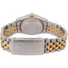 Back View Of Screwback Back Case And Closed Stainless Steel,Yellow Gold Band Of Rolex 68273 Watch Pre Owned Condition