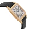 View Of Opposite Crown Facing Side Of Cartier W2006951 Rose Gold Watch Pre Owned Condition
