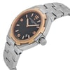 View Of Crown Facing Side Of Vacheron Constantin 25250 Stainless Steel Watch Pre Owned Condition
