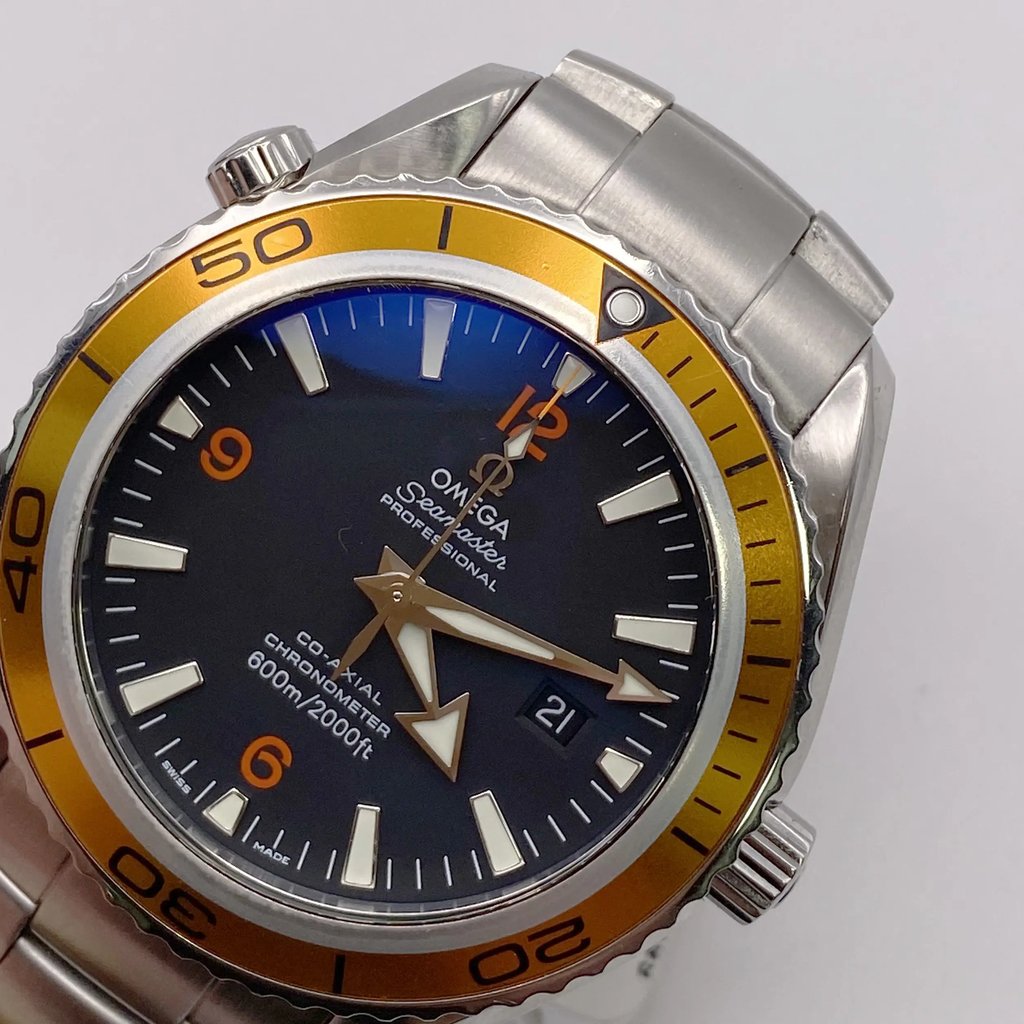 7th image of OMEGA Omega Seamaster Planet Ocean Wristwatch, PreOwned condition