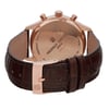 An image of a Wristwatch by Frederique. This Pre Owned item is designed for Men, featuring a Casual style. It has a Quartz movement and an Analog display with a Silver dial color. The indices include 12-Hour Dial,Multiple Hands. The band is made of Leather and the case is made of Stainless Steel. The watch has a Round shape with a case size of 40 mm and a case thickness of 11 mm.