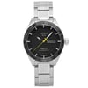 Front Full View Of Tissot T100.430.11.051.00 Stainless Steel Watch Display Model Condition Excellent