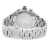 Back View Of {Caseback} Back Case And Closed Stainless Steel Band Of TAG Heuer CV7A10.BA0795 Watch Pre Owned Condition