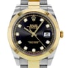 Up Close Front Facing Picture Of Rolex M126303-0005 Stainless Steel Watch Unworn Condition