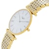 View Of Crown Facing Side Of Longines L4.755.2.11.7 Stainless Steel Watch Pre Owned Condition