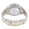 Back View Of Solid Back Case And Closed Rose Gold,Stainless Steel Band Of Rolex 116681 Watch Pre Owned Condition