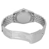 Back View Of Solid Back Case And Open Stainless Steel Band Of Rolex  16234 Watch Pre Owned Condition