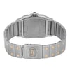 Back View Of Screwback Back Case And Closed Stainless Steel,Gold Band Of Cartier 187901 Watch Pre Owned Condition