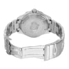 Back View Of Screwback Back Case And Open Stainless Steel Band Of TAG Heuer WAF2010.BA0818 Watch Pre Owned Condition