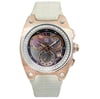 Up Close Front Facing Picture Of ESQ Movado 7101300 Stainless Steel Watch Pre Owned Condition