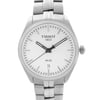 Up Close Front Facing Picture Of Tissot T101.410.11.031.00 Stainless Steel Watch Unworn Condition