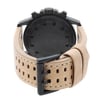 Back View Of Solid Back Case And Closed Leather Band Of Luminox XL.1945 Watch Display Model Condition