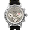 Up Close Front Facing Picture Of Chopard 16/8915-100 Titanium Watch Pre Owned Condition
