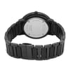 Back View Of Screwback Back Case And Closed Stainless Steel Band Of Movado 0607211 Watch Pre Owned Condition