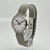 View Of Crown Facing Side Of Mondain A658.30332.16SBM Stainless Steel Watch New With Defects Condition