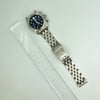 Back View Of {Caseback} Back Case And Closed Stainless Steel Band Of Breitling A4435910/B811/371A Watch Pre Owned Condition