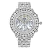 Front Full View Of Breitling A44355 Stainless Steel Watch Pre Owned Condition {Product Condition}
