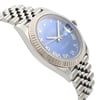 View Of Opposite Crown Facing Side Of Rolex 126334 blrj Stainless Steel Watch Pre Owned Condition