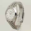 View Of Crown Facing Side Of Rolex 126300 Stainless Steel Watch Pre Owned Condition