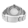 Back View Of {Caseback} Back Case And Closed Stainless Steel Band Of Rolex 114300BKSO Watch Display Model Condition