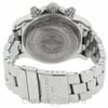 Back View Of {Caseback} Back Case And Closed Stainless Steel Band Of Breitling A13370 Watch Pre Owned Condition