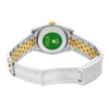 Back View Of {Caseback} Back Case And Open Stainless and Solid Gold Band Of Rolex 67513 Watch Pre Owned Condition